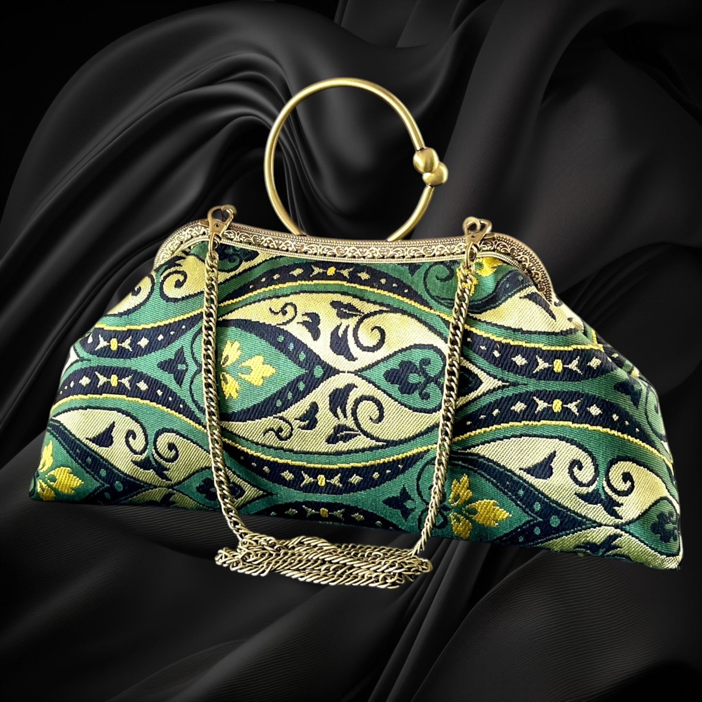 Kimono remake bag [No.1944]