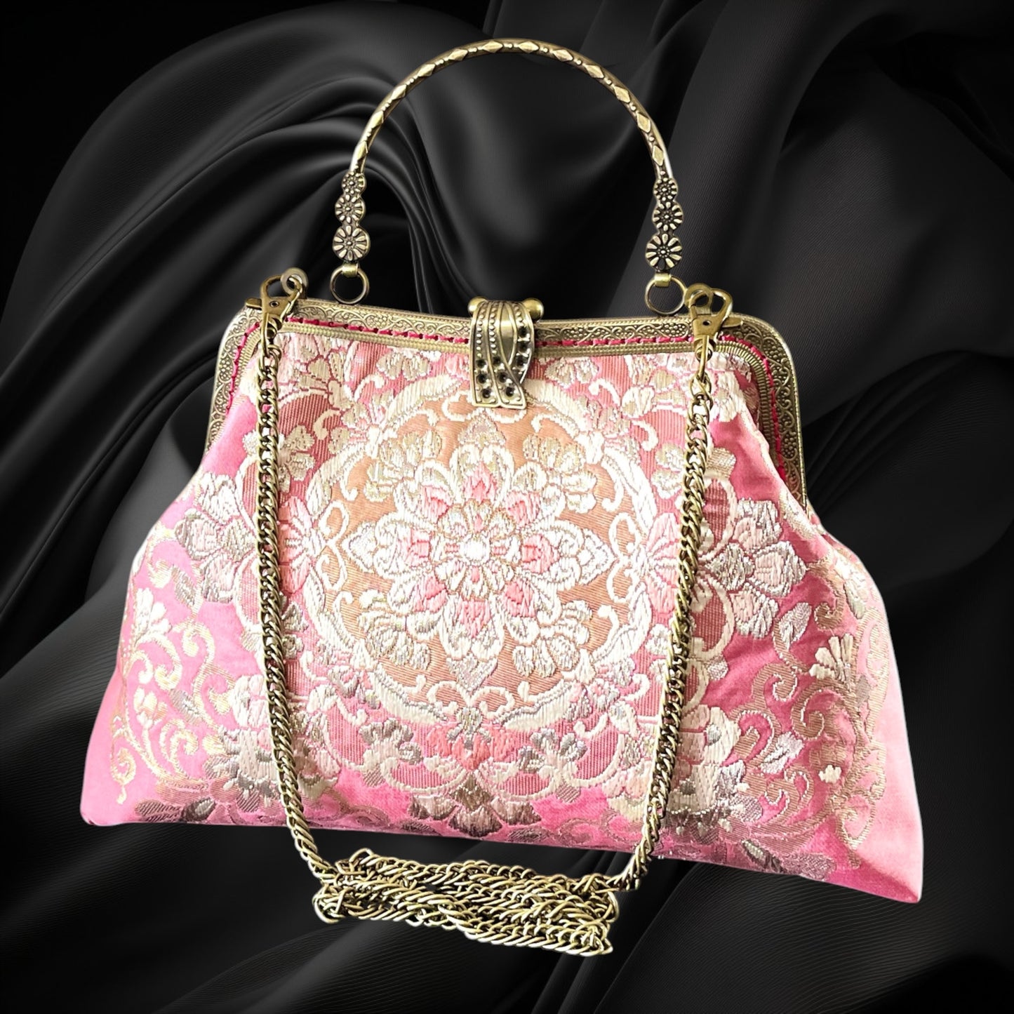 Kimono remake bag [No.1936]