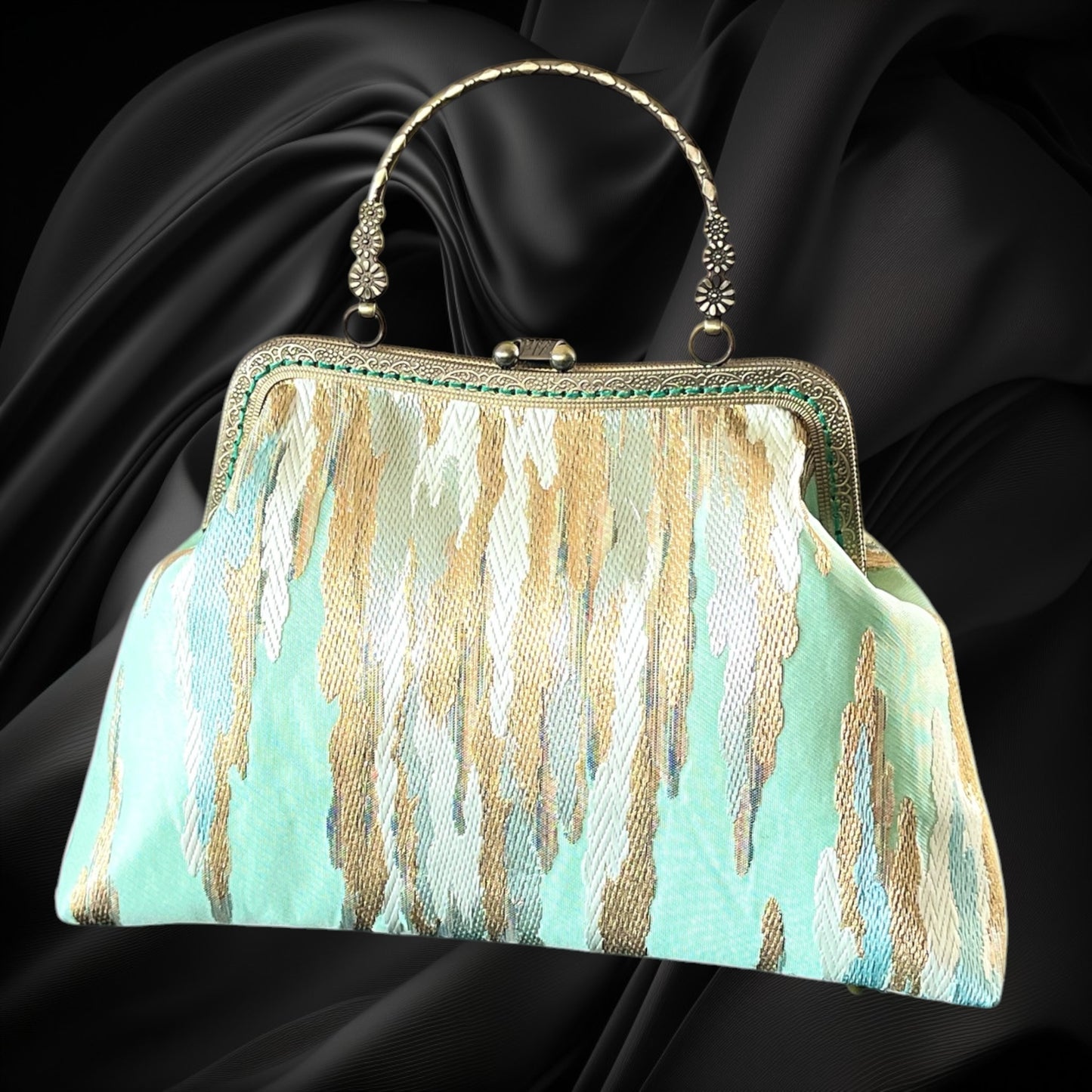 Kimono remake bag [No.1935]