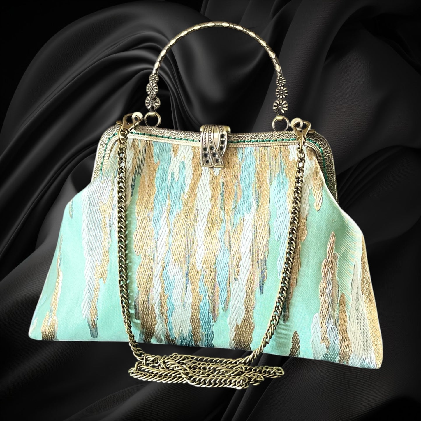 Kimono remake bag [No.1935]