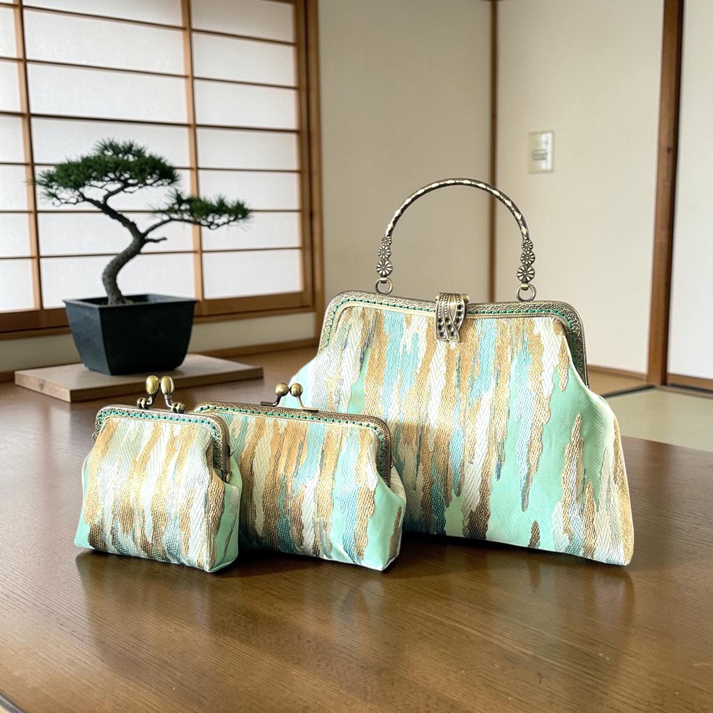 Kimono remake bag [No.1935]