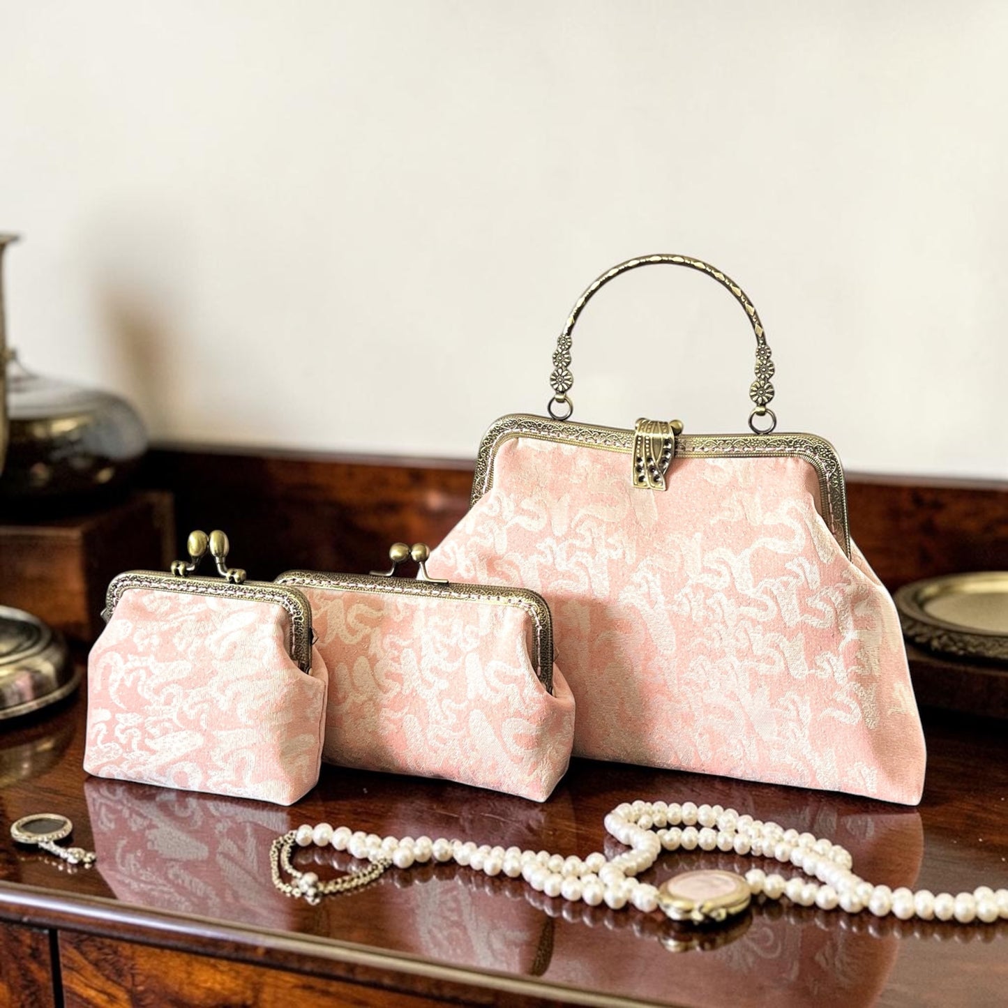 Kimono remake bag [No.1934]