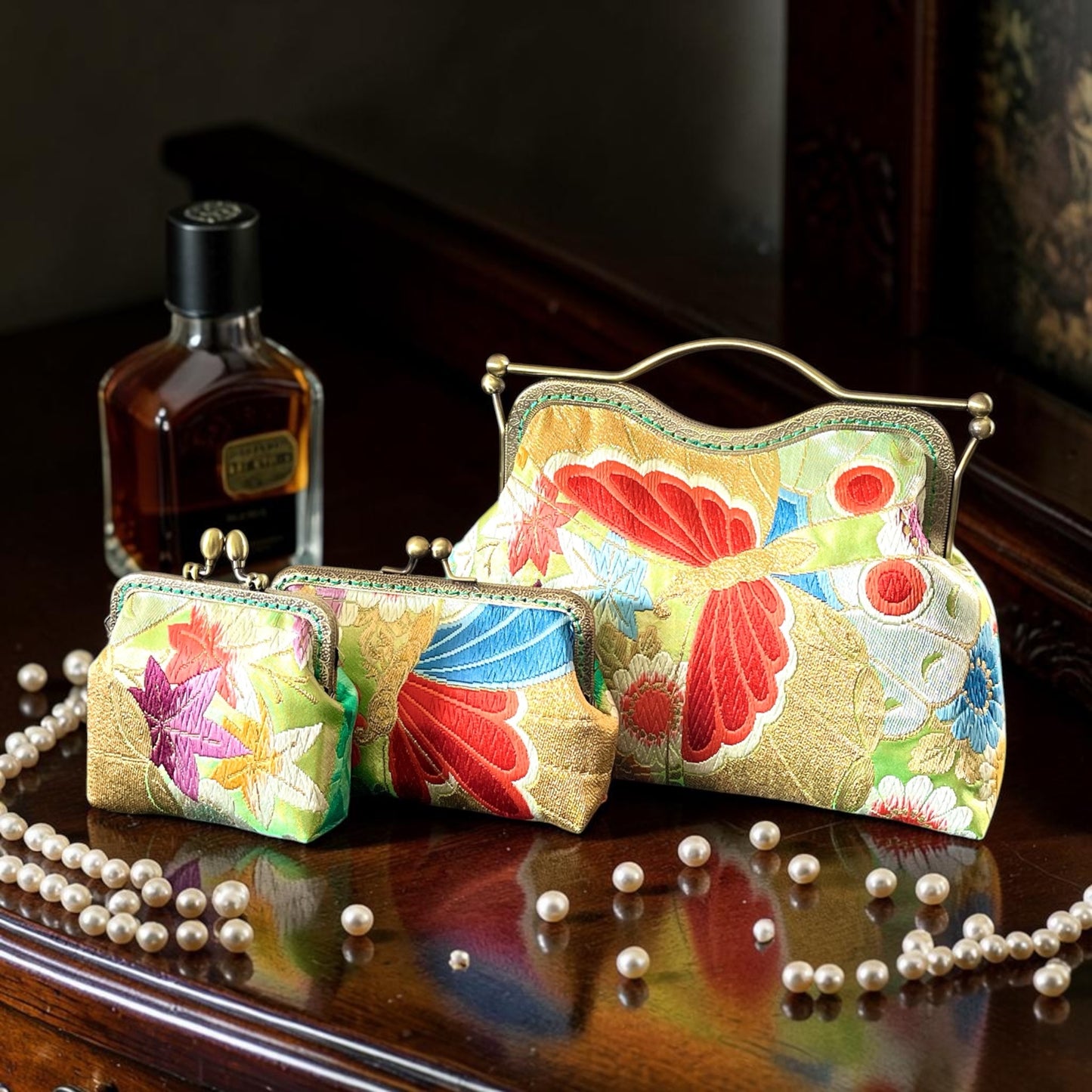 Kimono remake bag [No.1940]