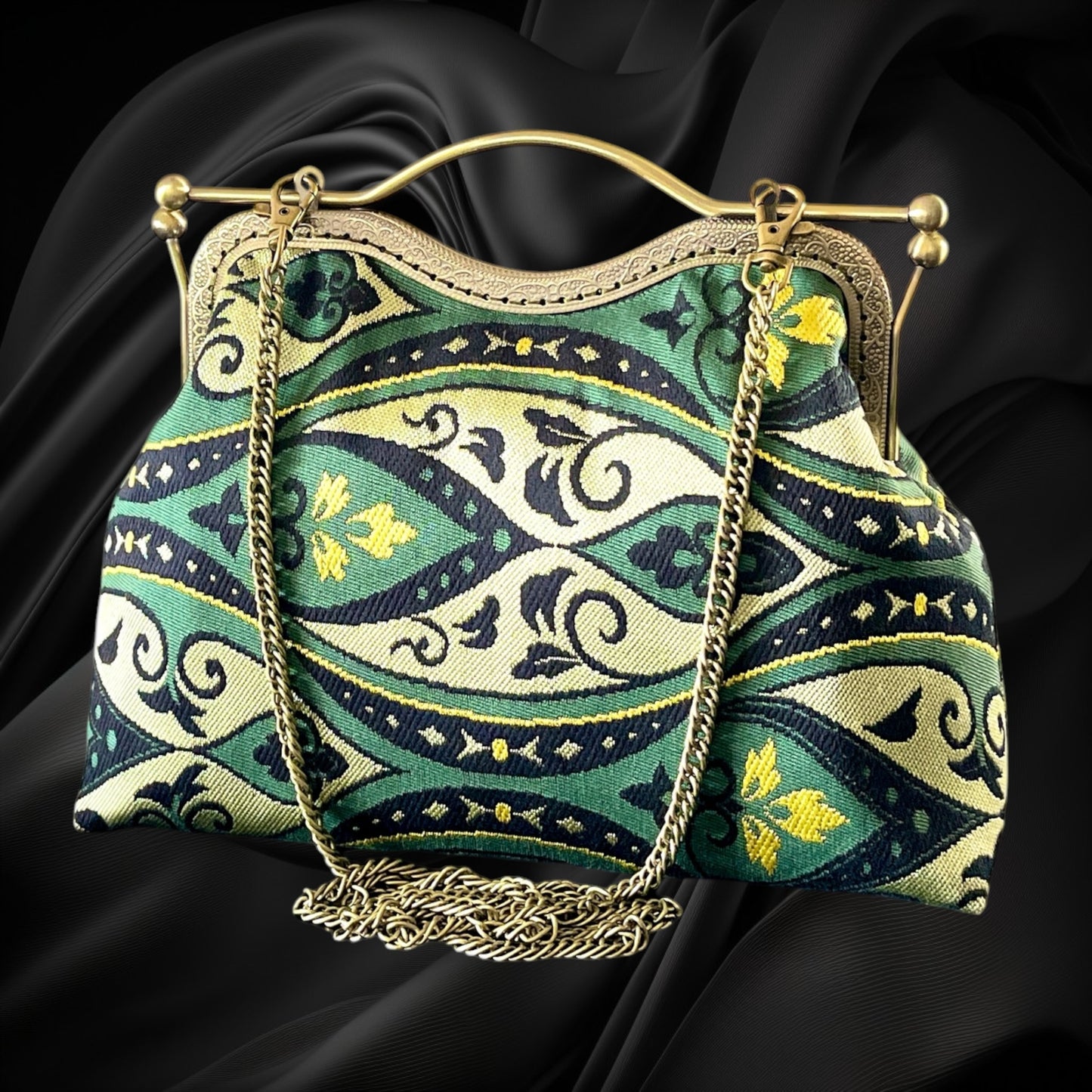 Kimono remake bag [No.1937]