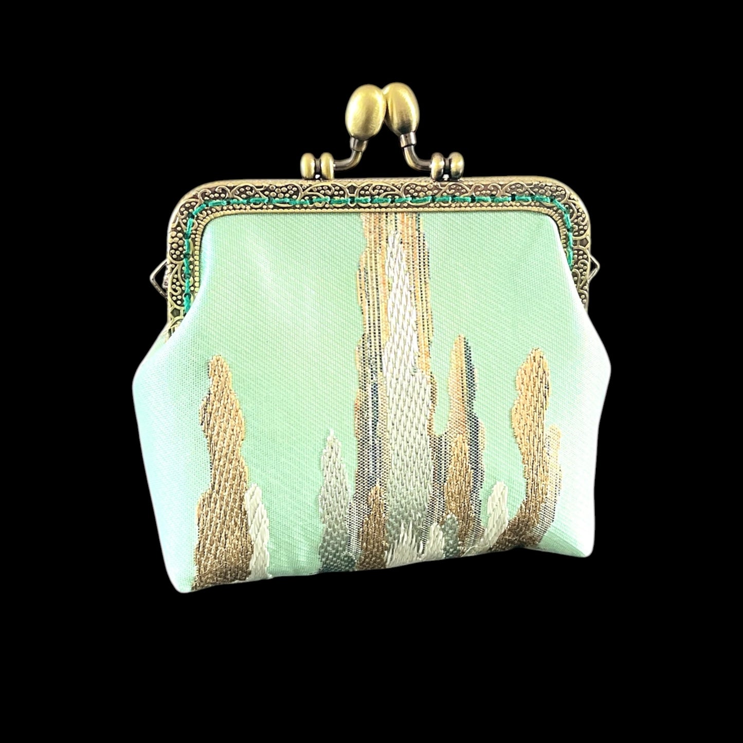 Kimono Remake Pouch [No.583]