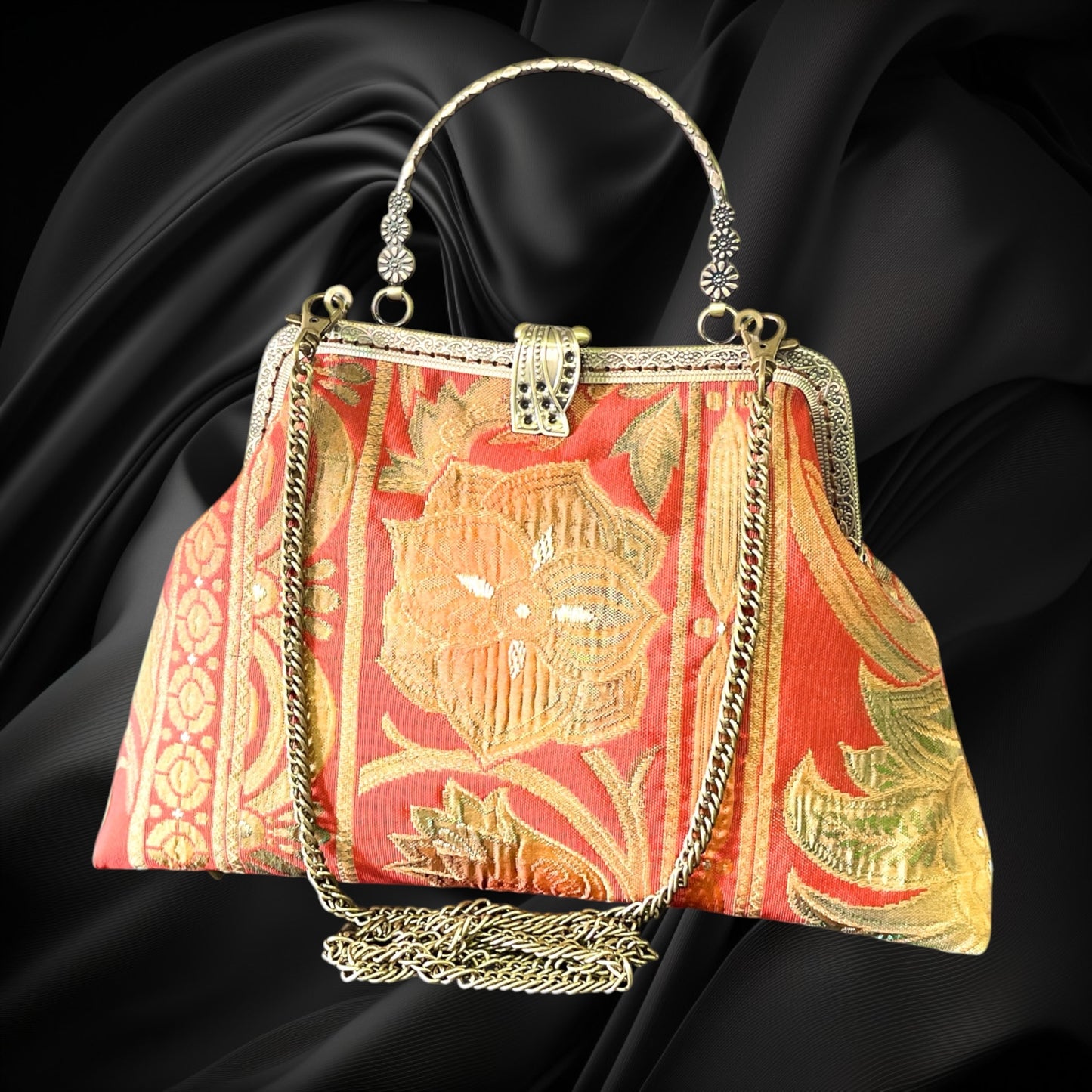 Kimono remake bag [No.1957]