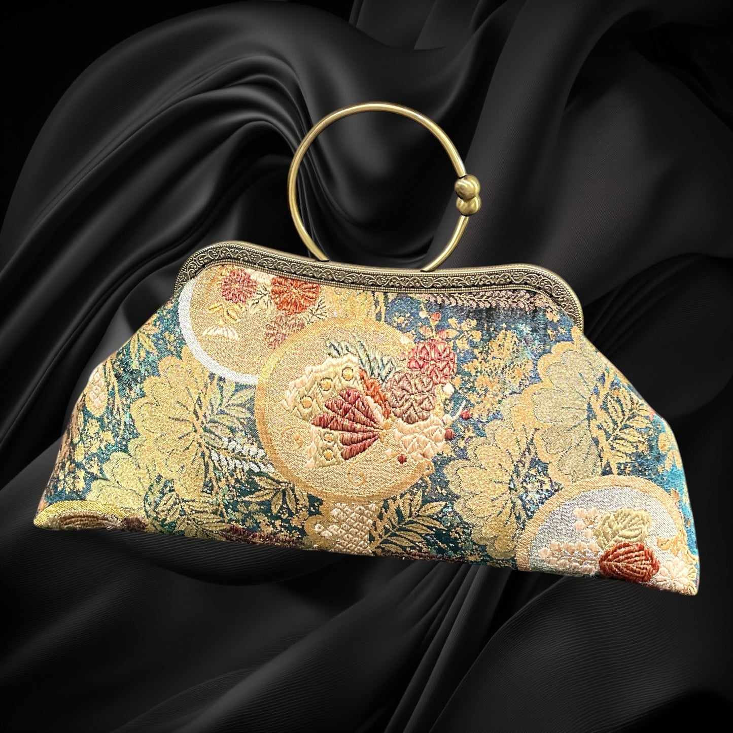 Kimono remake bag [No.1981]