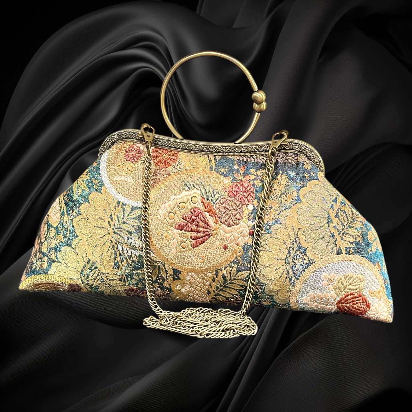 Kimono remake bag [No.1981]