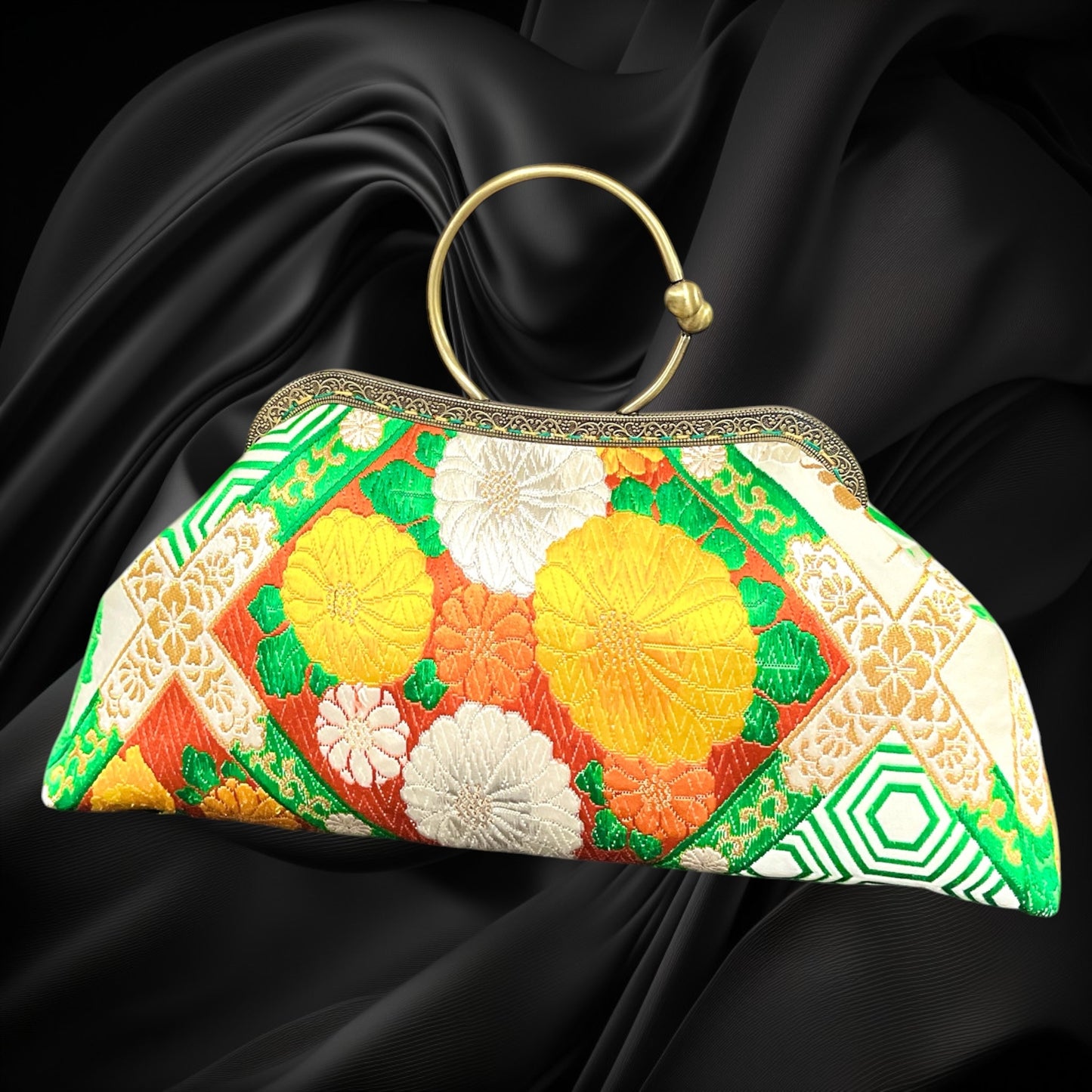 Kimono remake bag [No.1982]