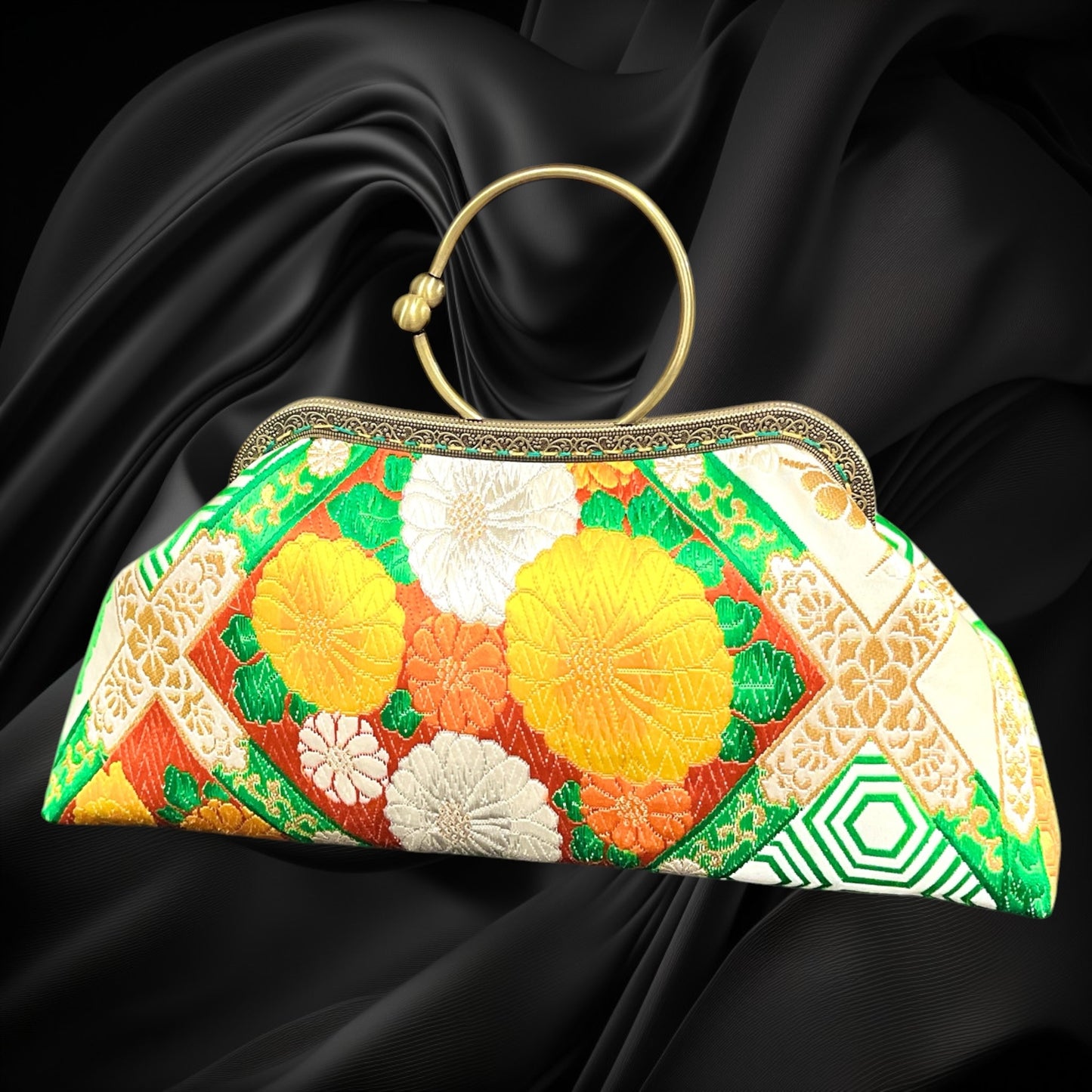 Kimono remake bag [No.1982]