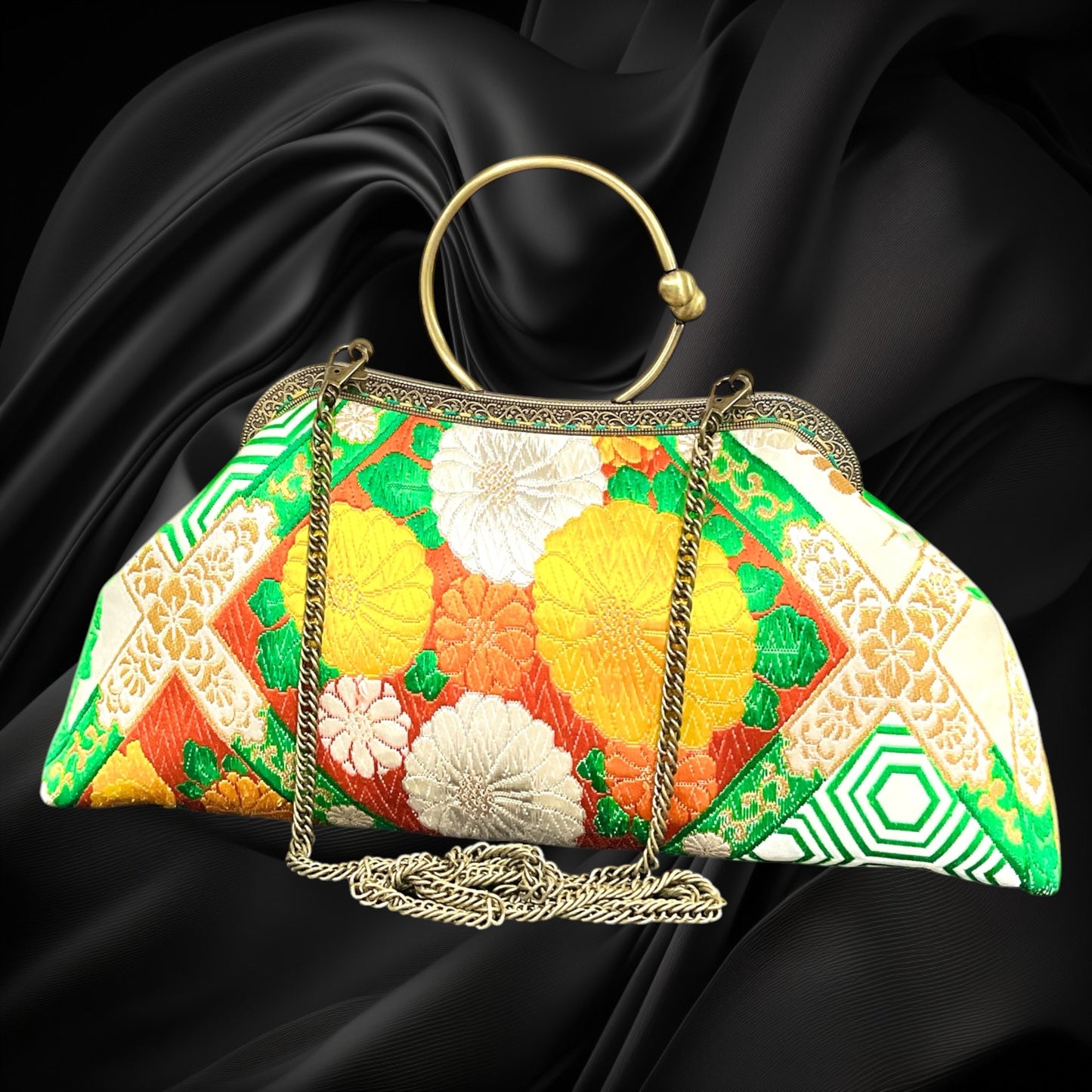 Kimono remake bag [No.1982]