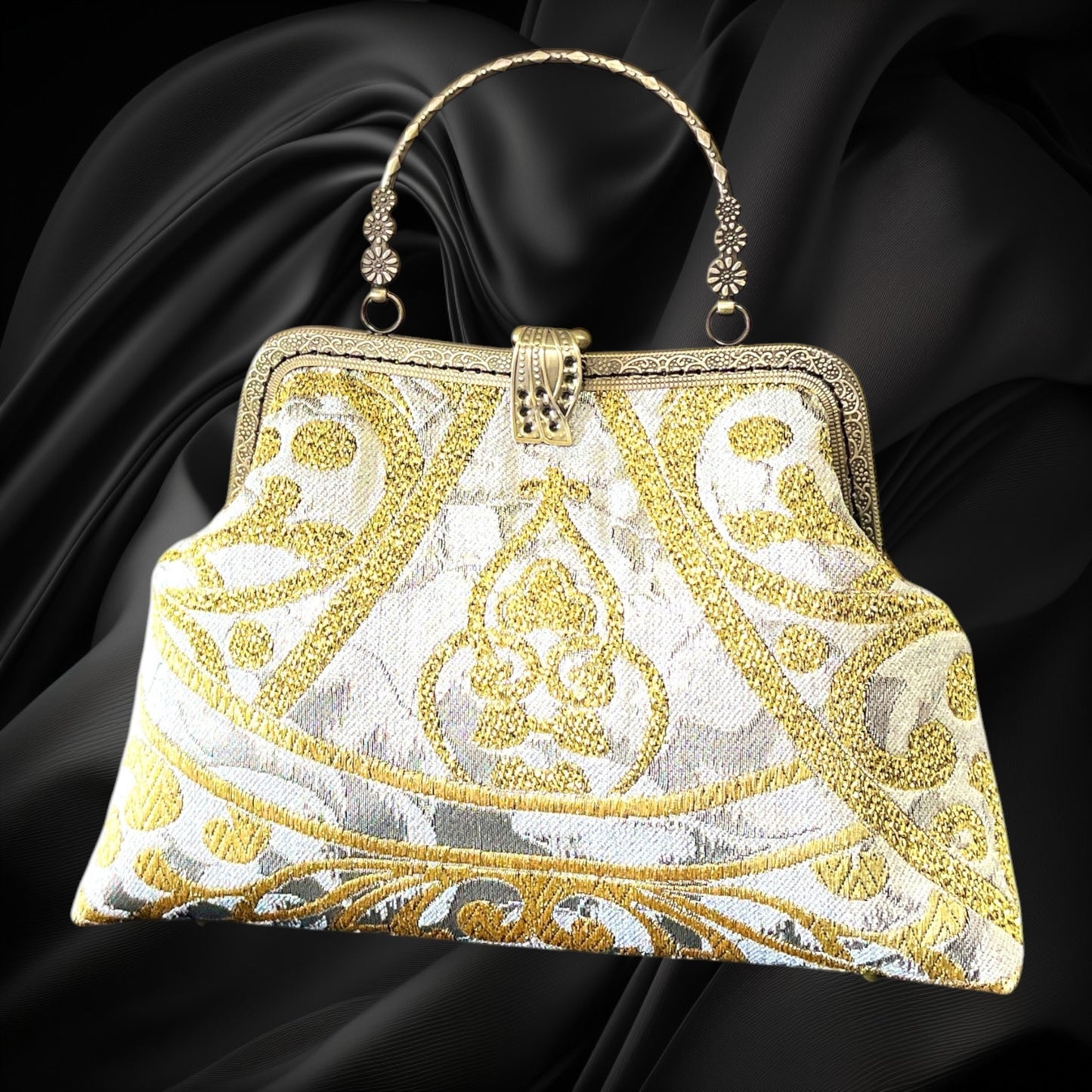 Kimono remake bag [No.1992]