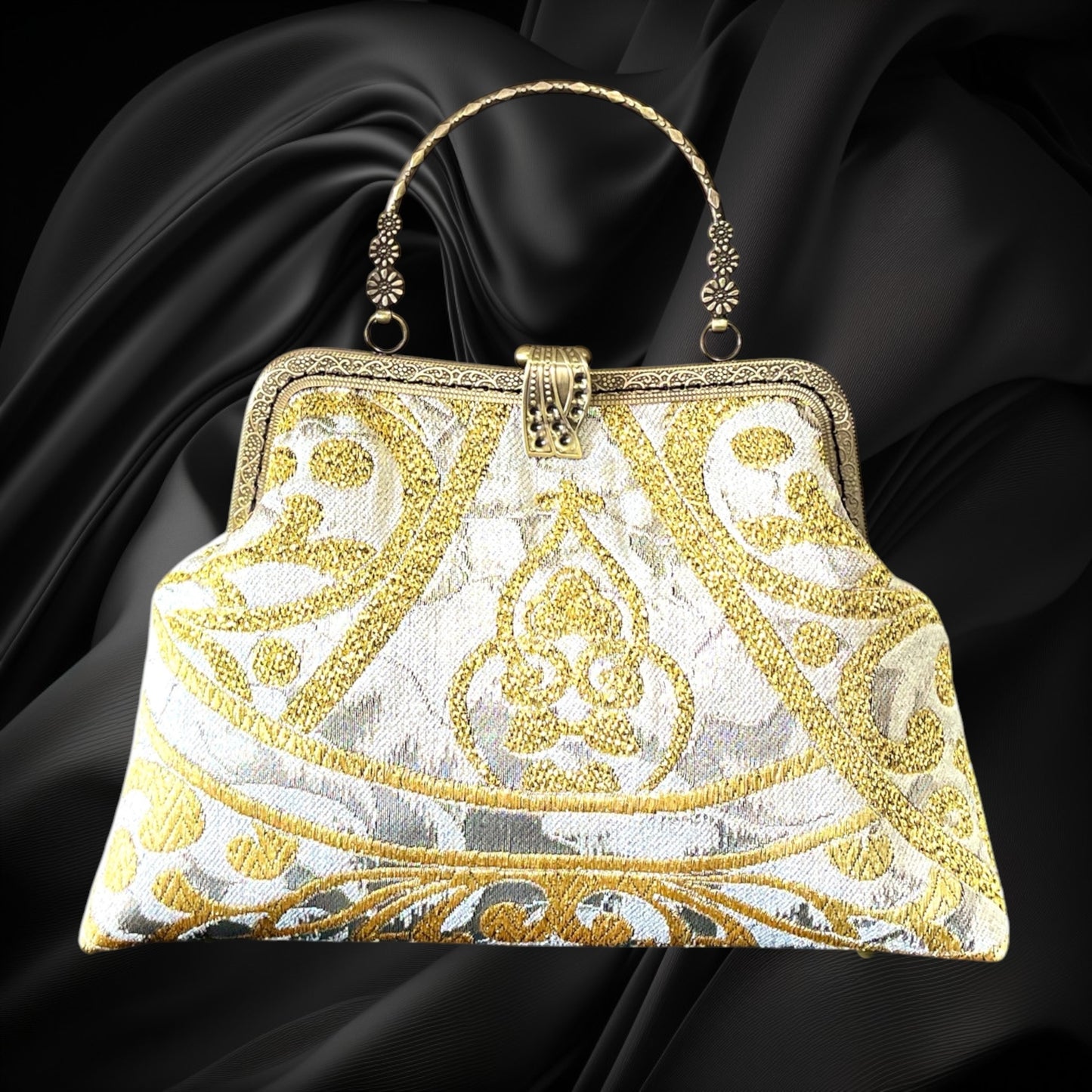 Kimono remake bag [No.1992]