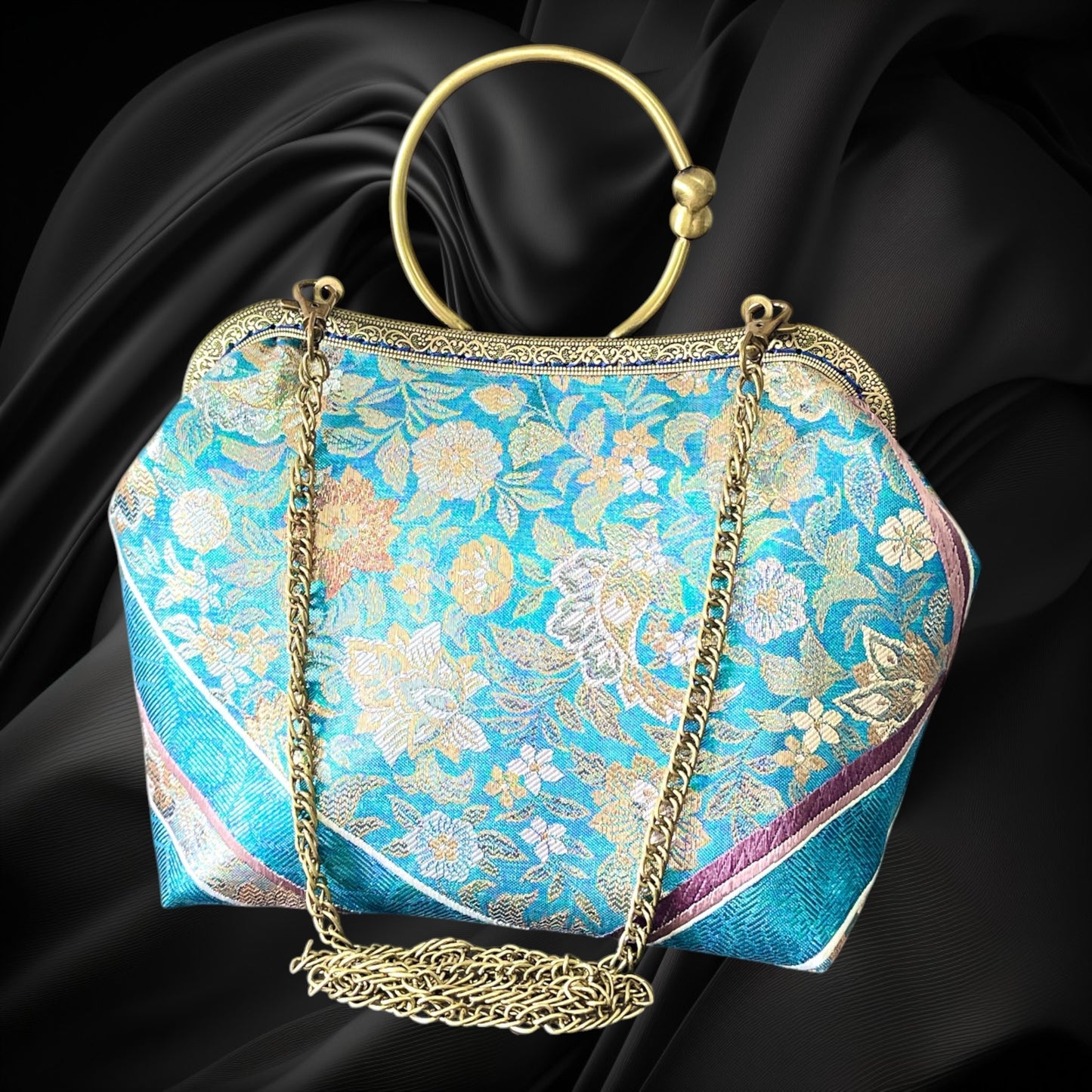 着物リメイクバッグ [No.1996]