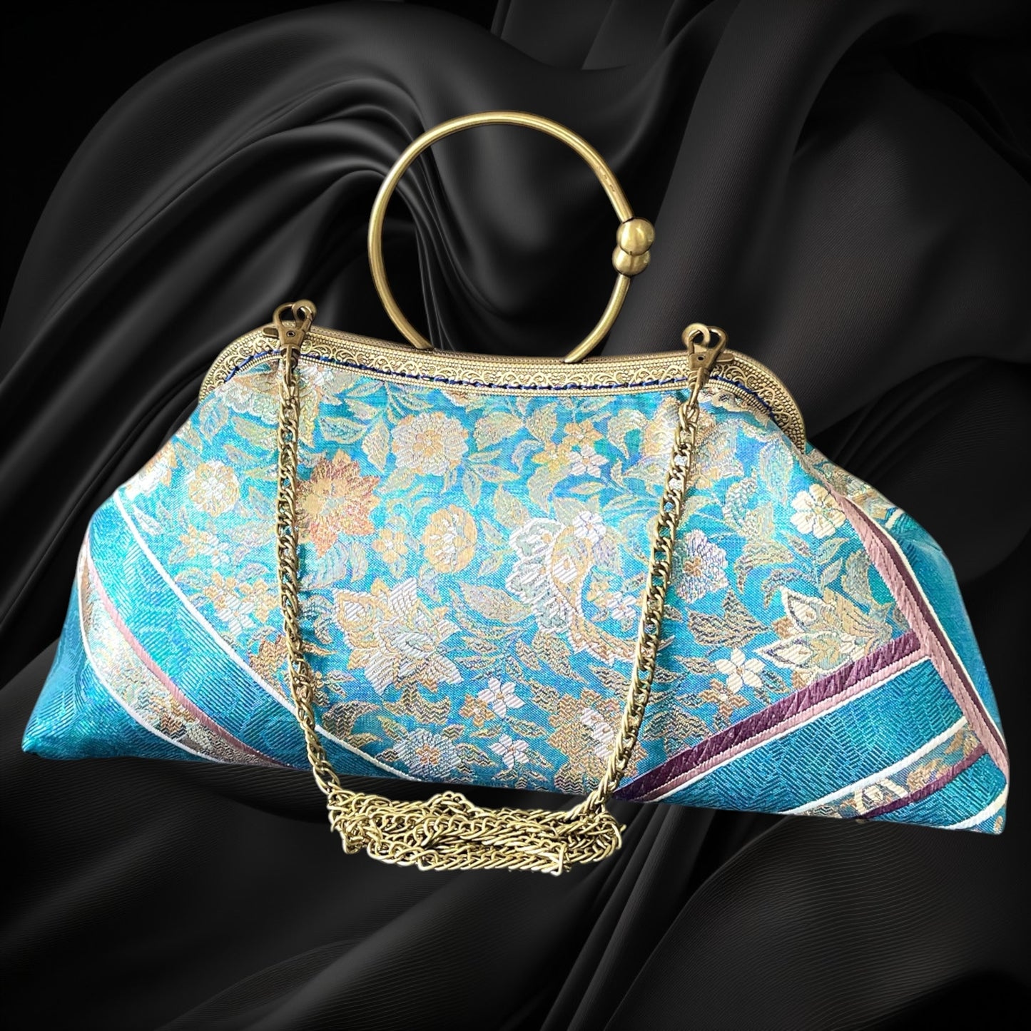 Kimono remake bag [No.2005]