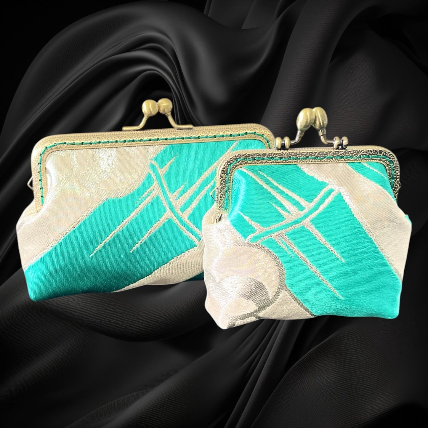 Kimono Remake Pouch [No.601]