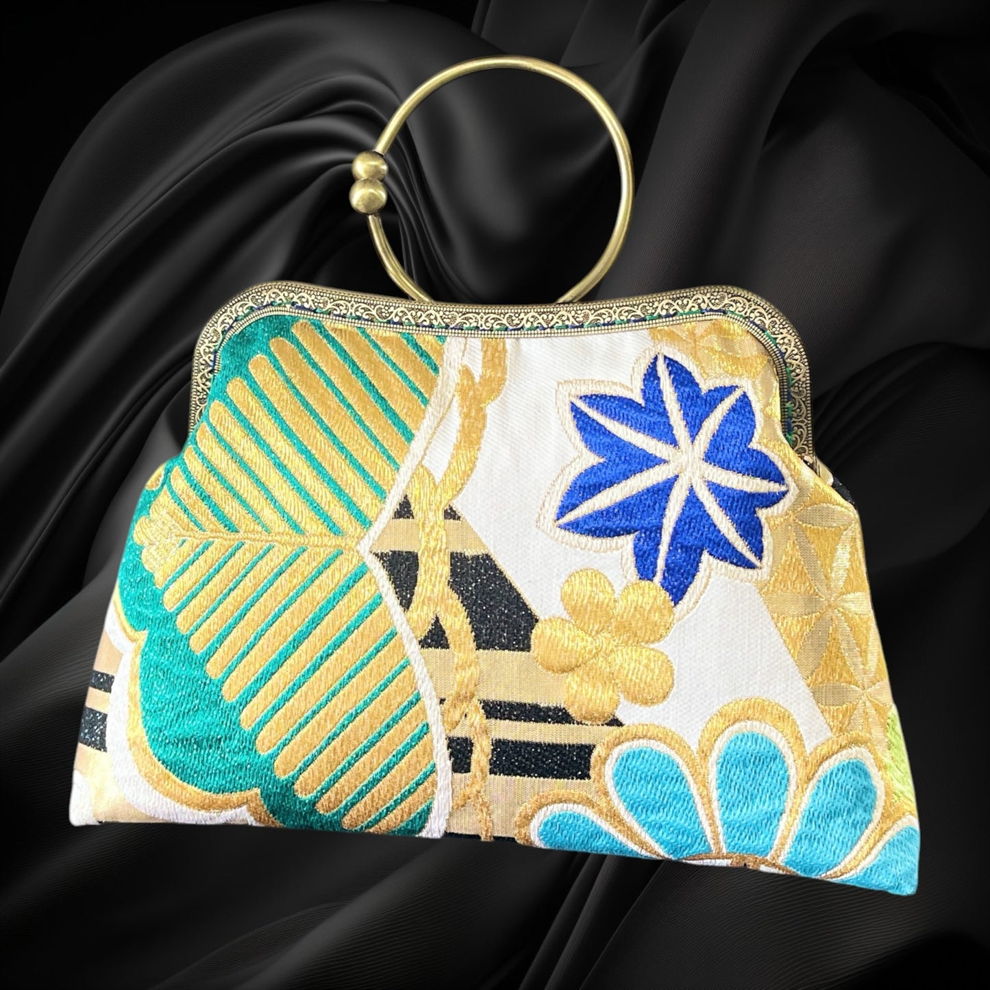 Kimono remake bag [No.2024]