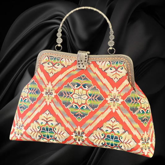 Kimono remake bag [No.2014]