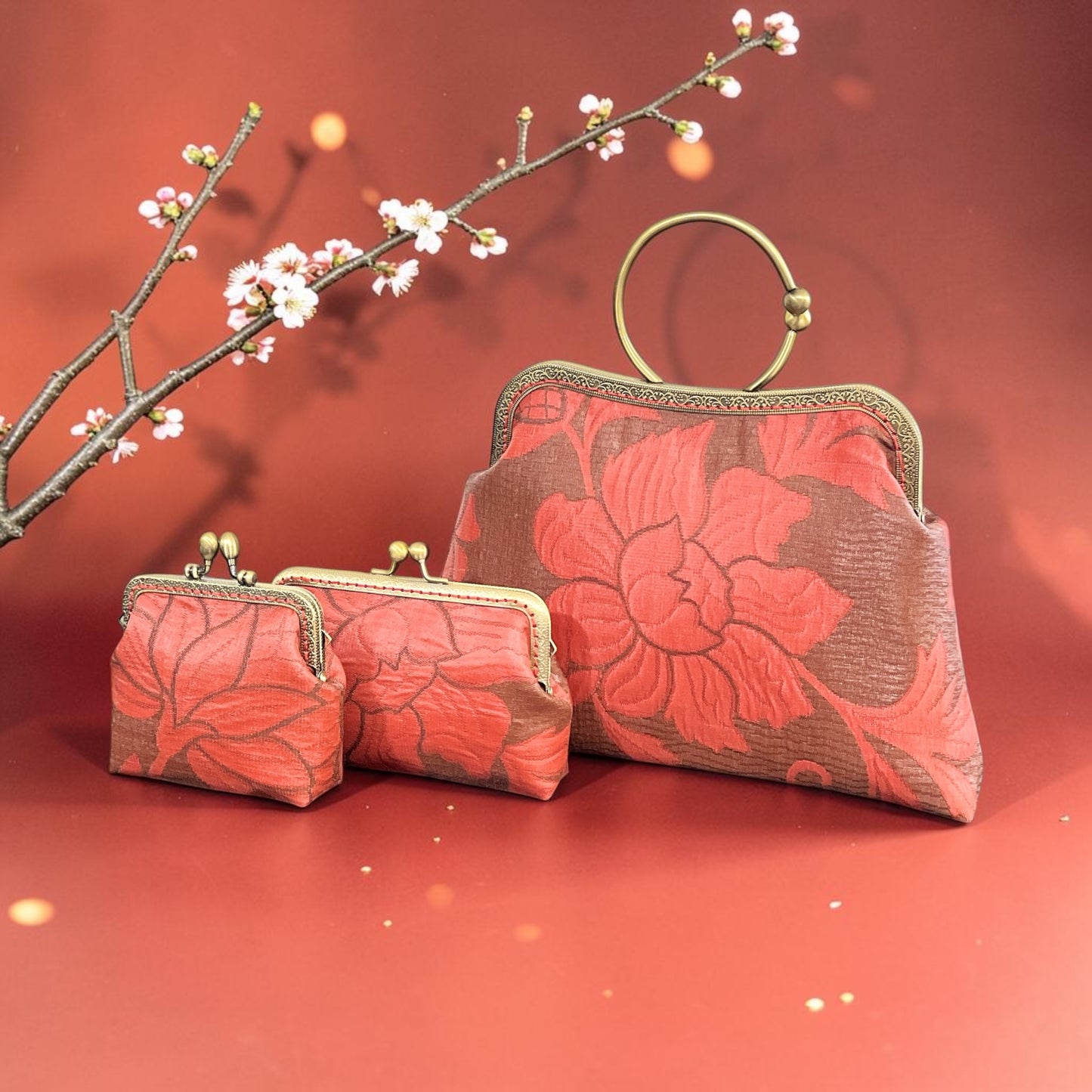 着物リメイクバッグ [No.2051]