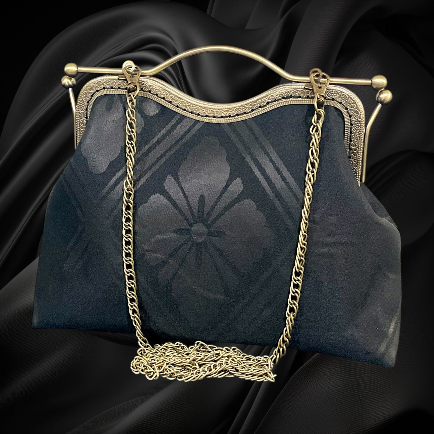 Kimono remake bag [No.2076]