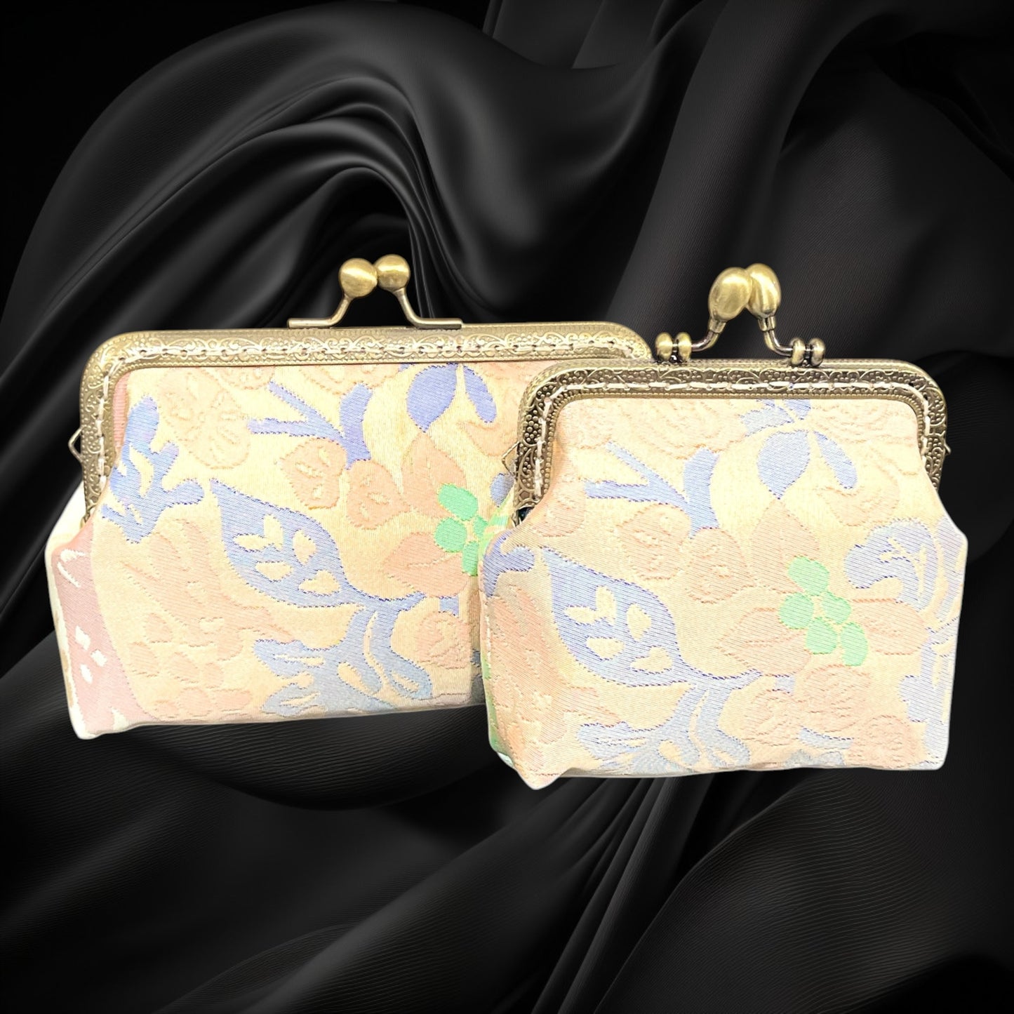 Kimono Remake Pouch [No.619]