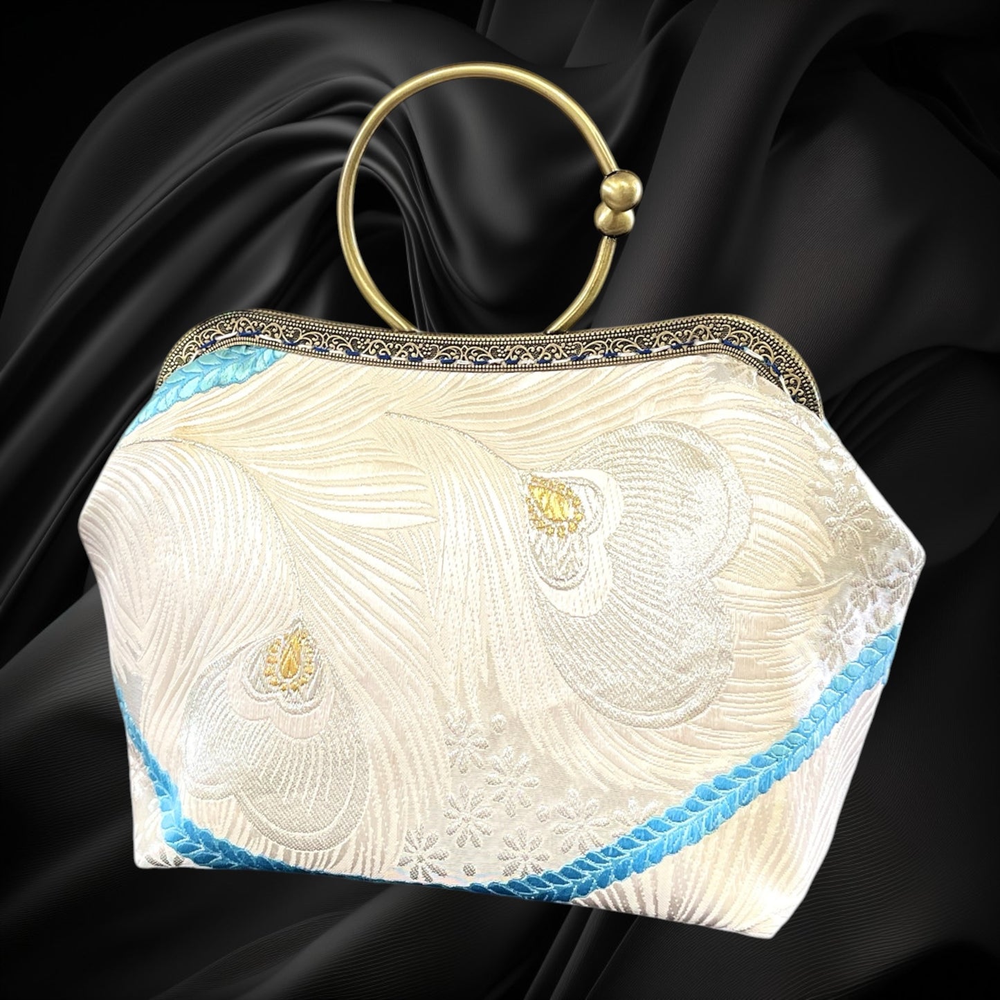 Kimono remake bag [No.2131]