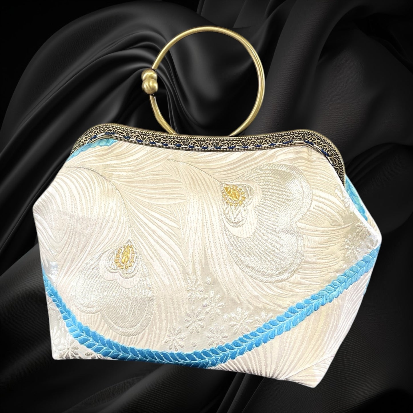 Kimono remake bag [No.2131]