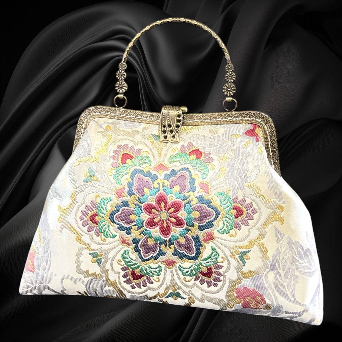 Kimono remake bag [No.2137]