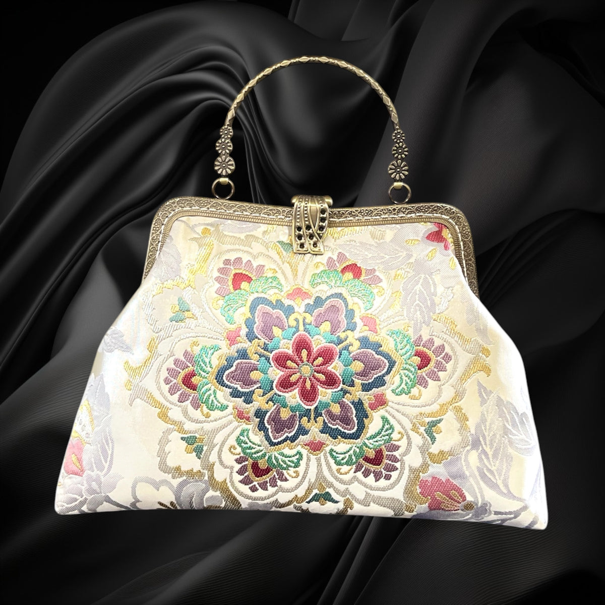 Kimono remake bag [No.2137]
