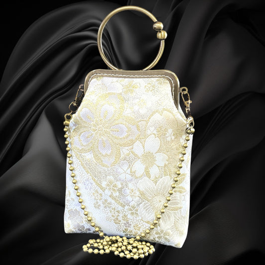 着物サコッシュ  スマホバッグ  [No.2138]