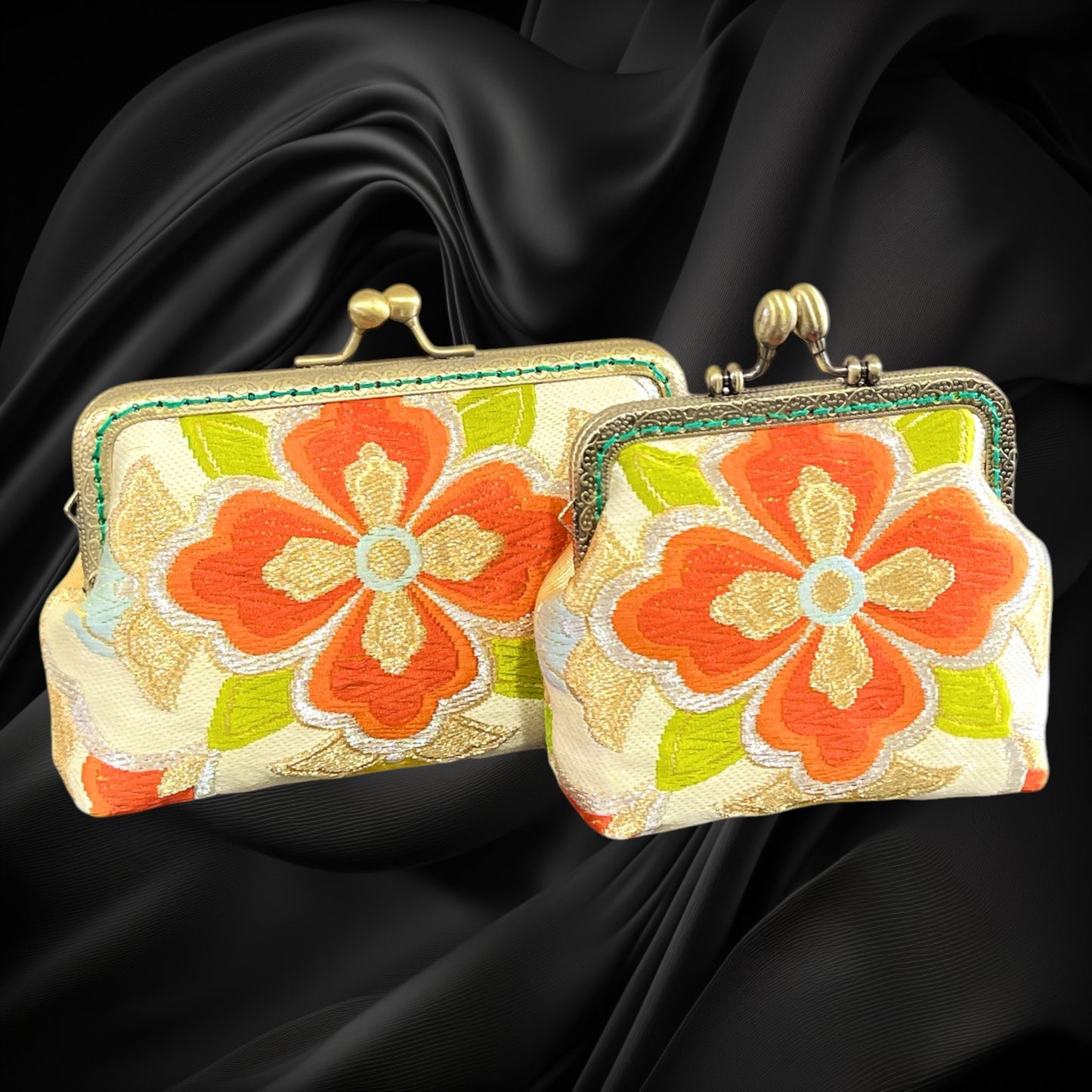 Kimono Remake Pouch [No.633]