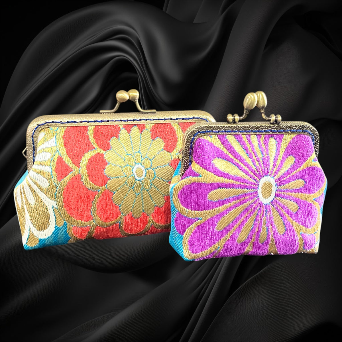 Kimono Remake Pouch [No.636]