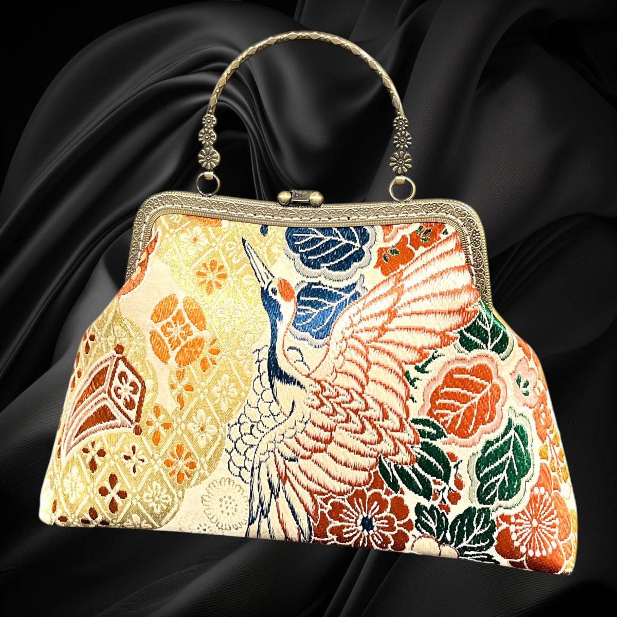 Kimono remake bag [No.2163]