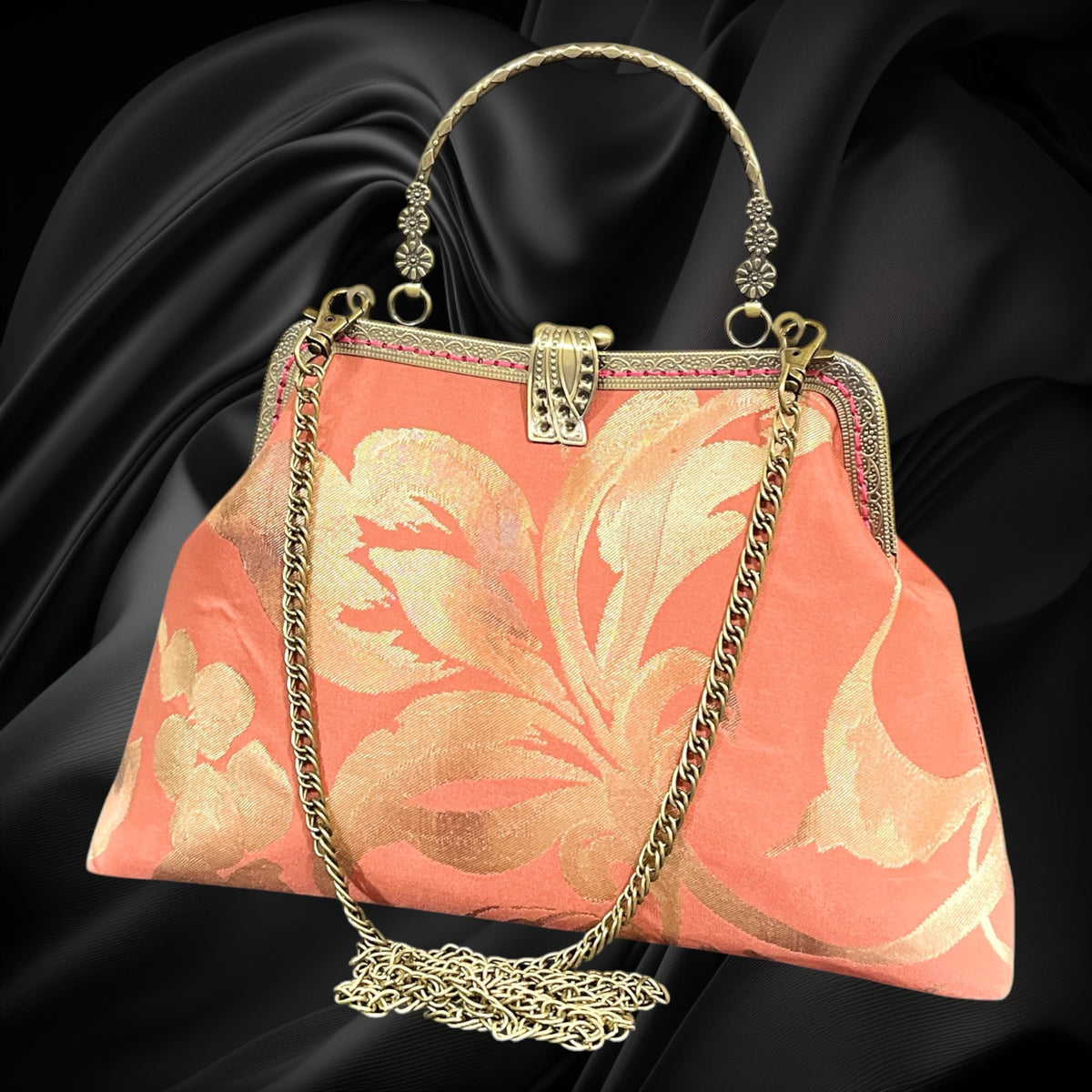 Kimono remake bag [No.2162]