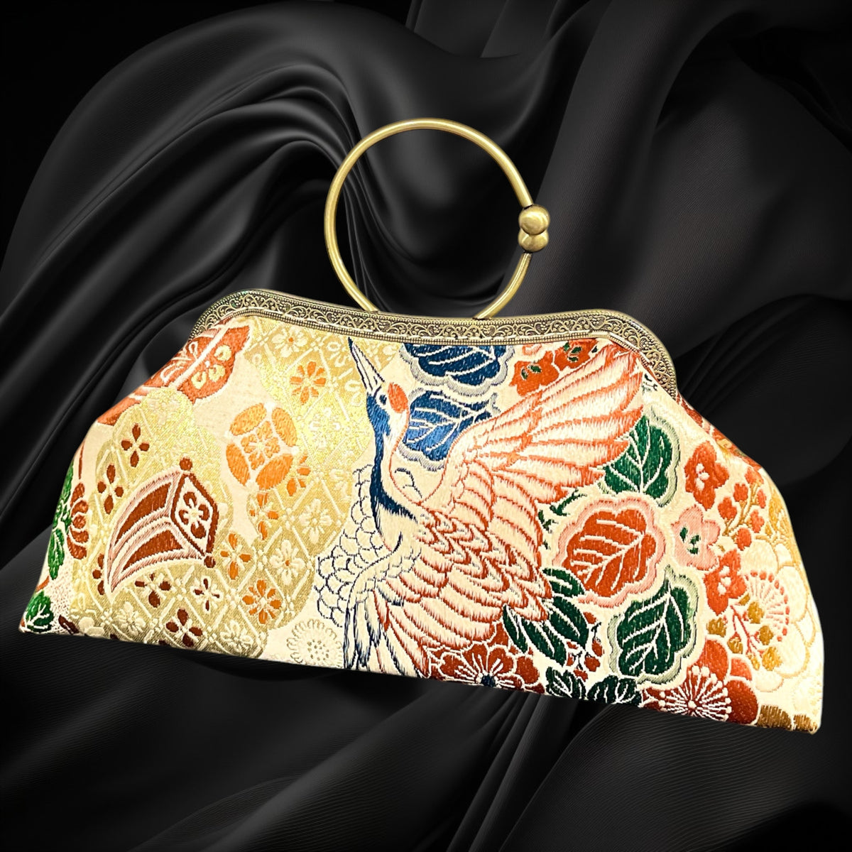 Kimono remake bag [No.2168]