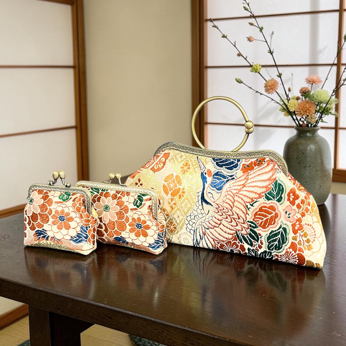 Kimono remake bag [No.2168]
