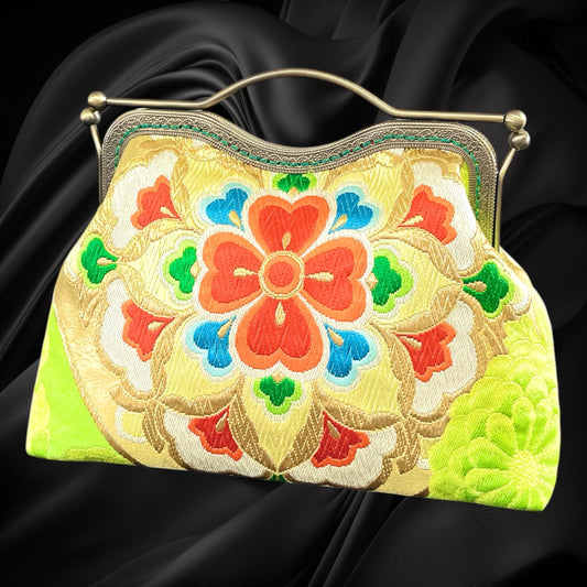 Kimono remake bag [No.2183]