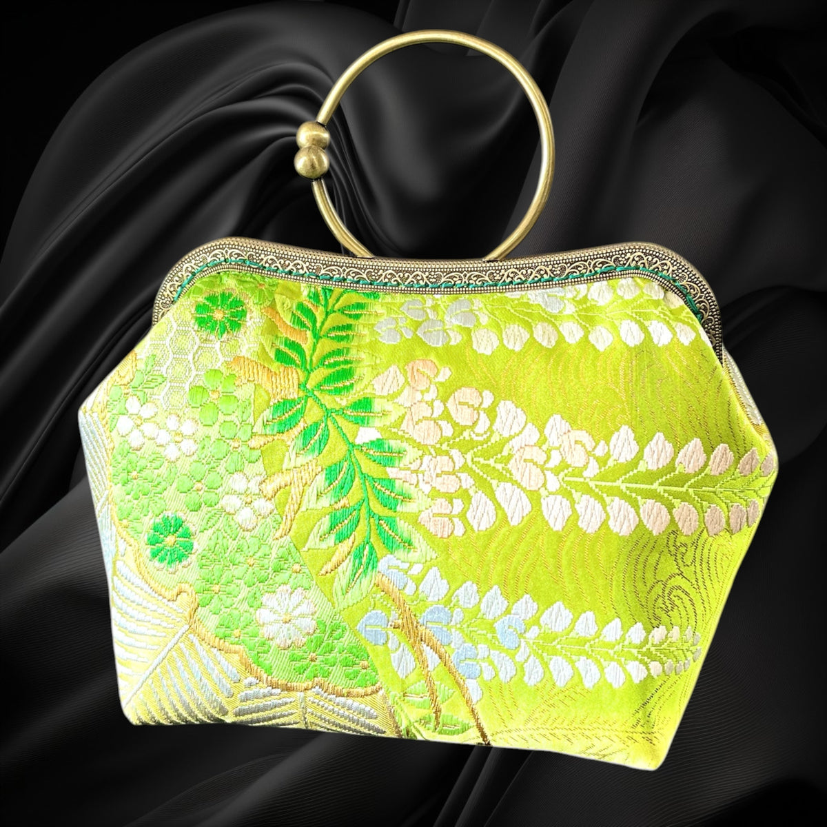 Kimono remake bag [No.2204]