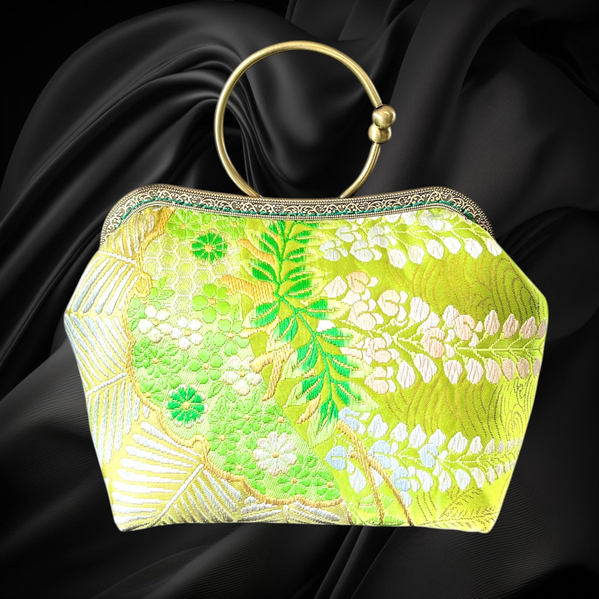 Kimono remake bag [No.2204]