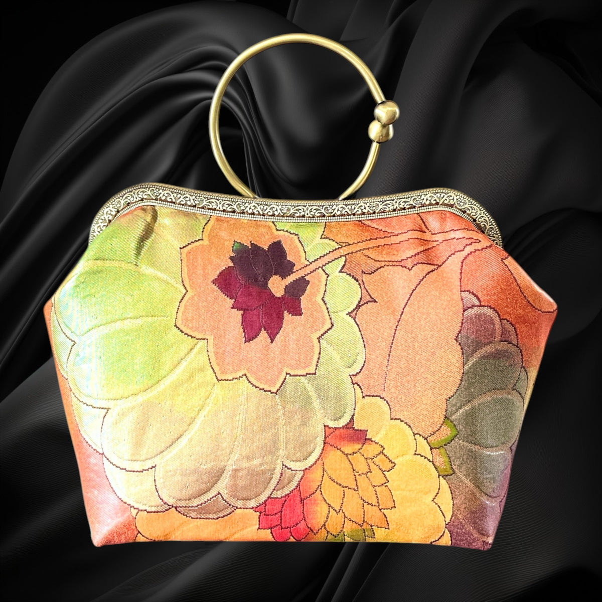 Kimono remake bag [No.2202]