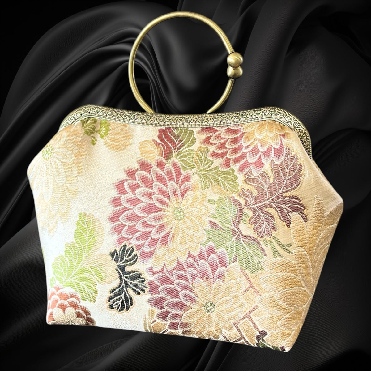 Kimono remake bag [No.2203]