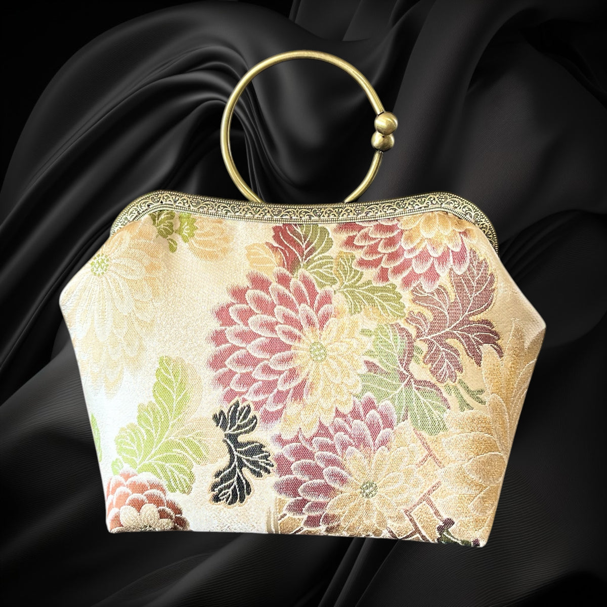 Kimono remake bag [No.2203]