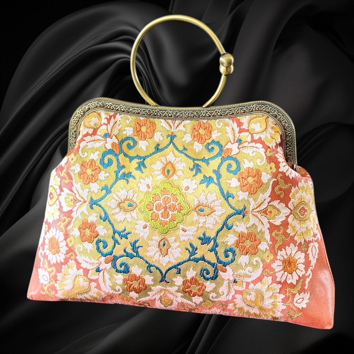 Kimono remake bag [No.2201]