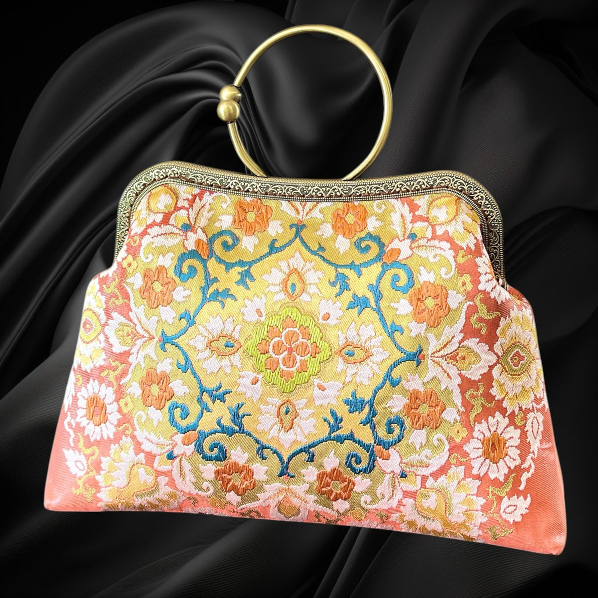 Kimono remake bag [No.2201]