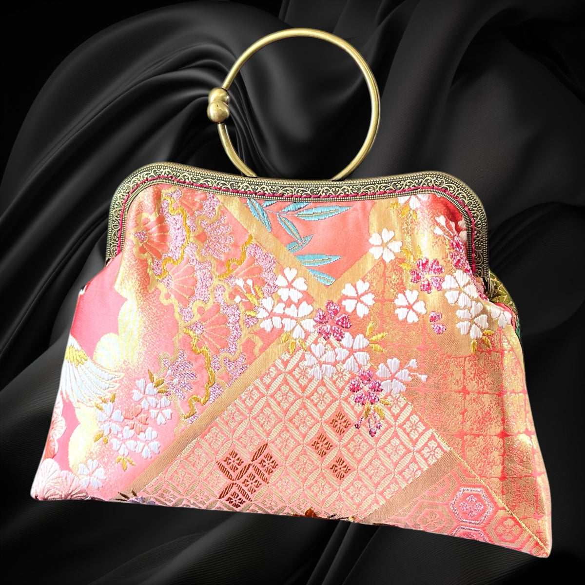 Kimono remake bag [No.2200]