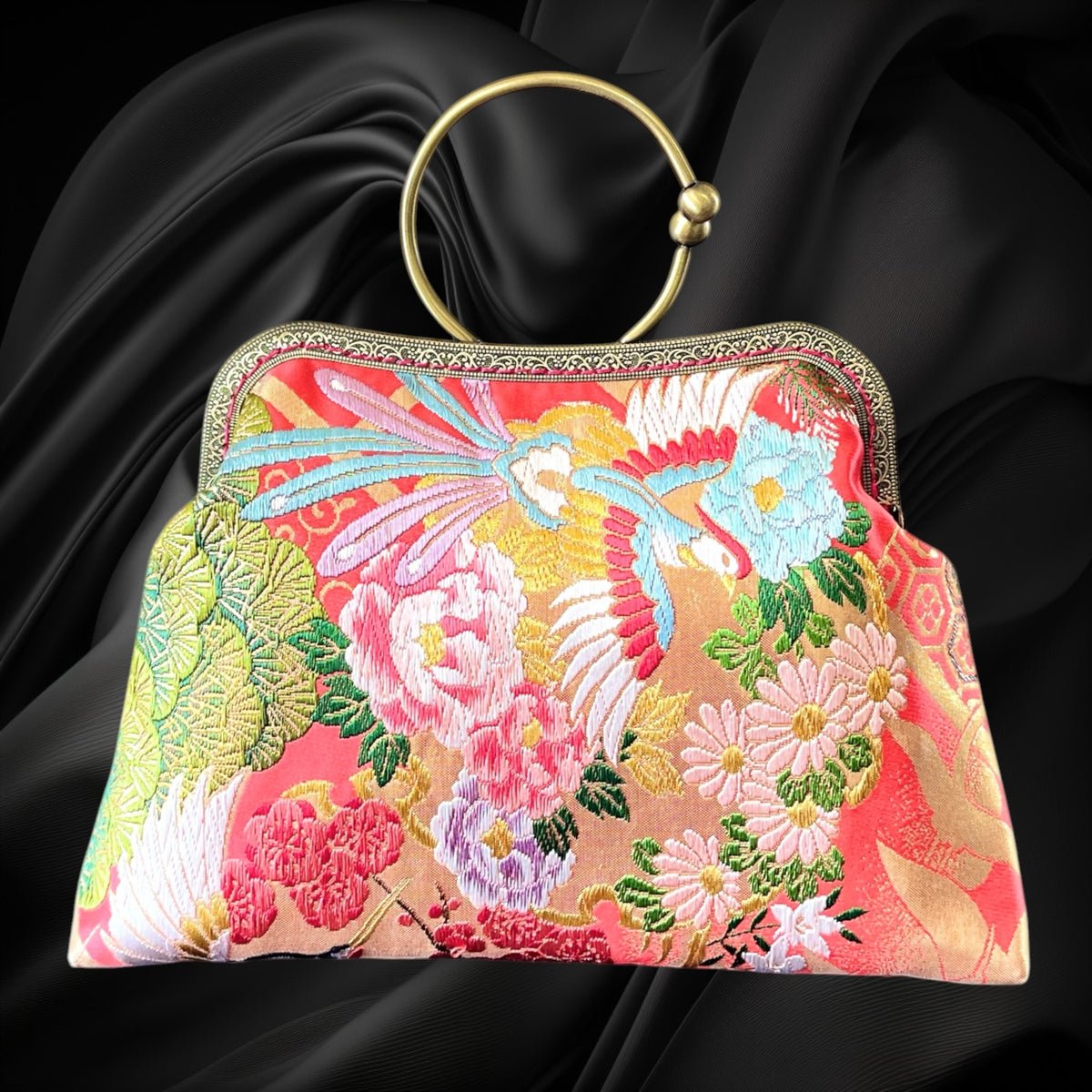 Kimono remake bag [No.2200]