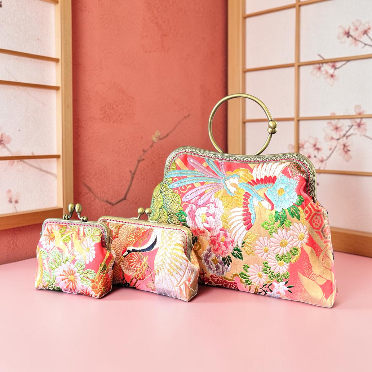 Kimono remake bag [No.2200]