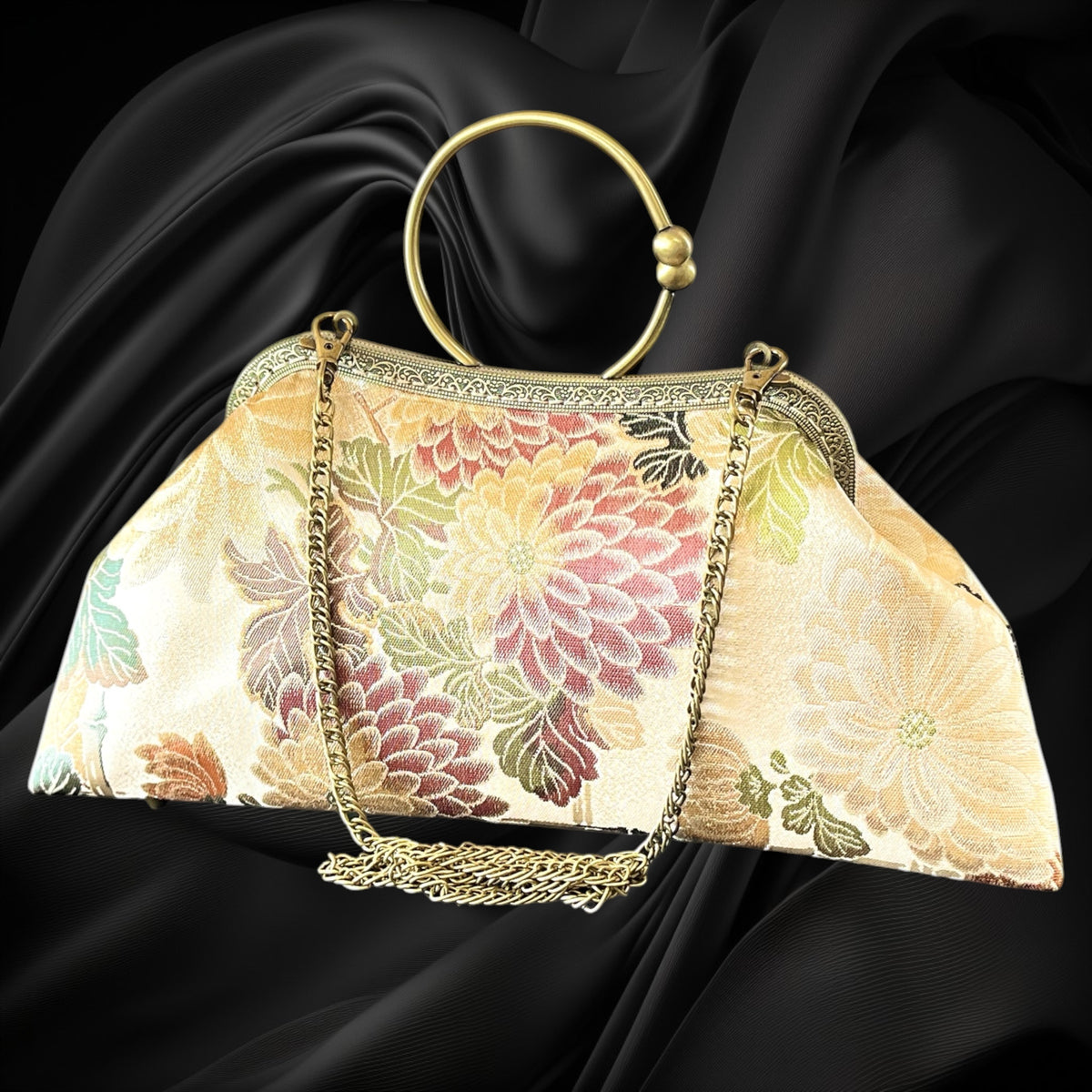 Kimono remake bag [No.2196]