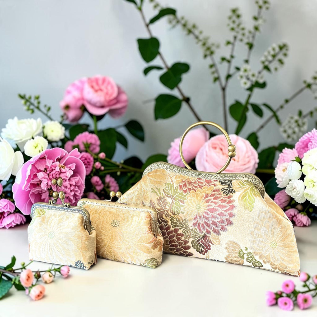 Kimono remake bag [No.2196]