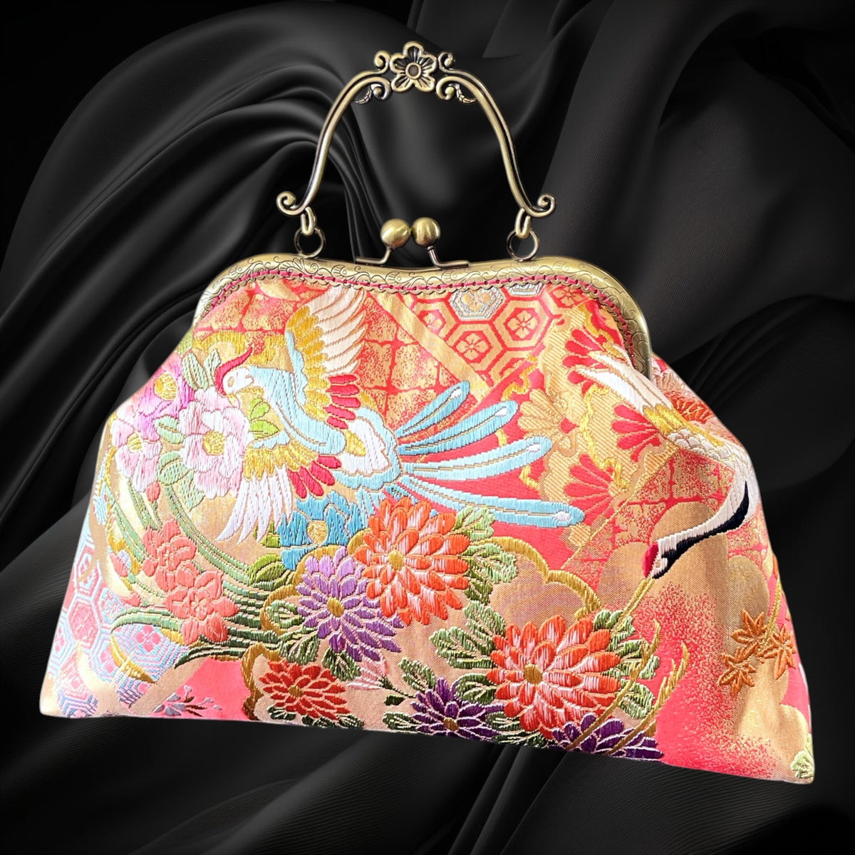 Kimono remake bag [No.2209]